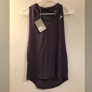Gymshark Hooded Vest Rich Purple